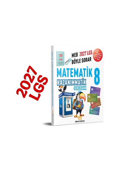 8. Sınıf Matematik Soru Bankası Kazanımmatik 2027