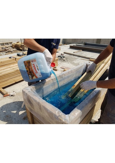 İzogin Fermo Ahşap Alev Önleyici Ve A.ntibakteriyel Koruyucu 5 Kg
