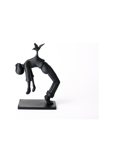 Sürrealist Yük Kuşu Figürü 15cm
