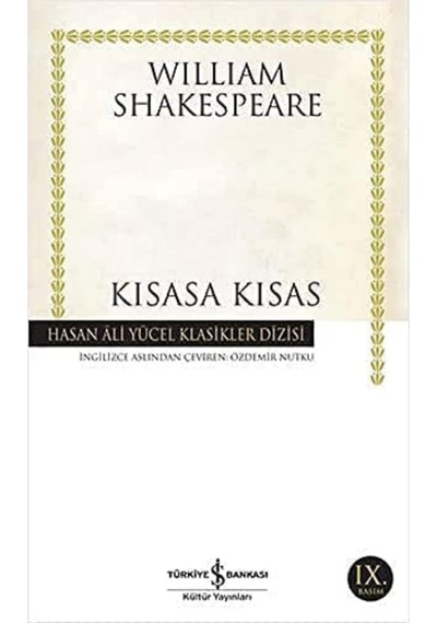 Kısasa Kısas Ciltsiz