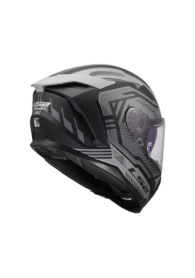 Ls2 Challenger 2 Dravıx Mat Gri Kask Mat Gri