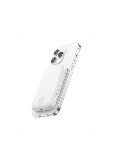 Anker 321 5000 Mah Magsafe Uyumlu Kablosuz Taşınabilir Şarj Cihazı Beyaz BEYAZ