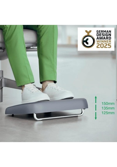 Leitz Ergo Ayarlanabilir Ayak Desteği Gri - Kod:65460089