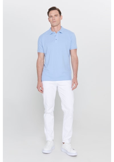 AC&Co / Altınyıldız Classics Altinyildiz Classics Erkek Açık Mavi Slim Fit Dar Kesim Polo Yaka %100 Pamuk Tişört 4A4820200001amvXL Açık Mavi - Mavi AC&Co / Altınyıldız Classics Altinyildiz Classics Erkek Açık Mavi Slim Fit Dar Kesim Polo Yaka %100 Pamuk Tişört 4A4820200001amvXL Açık Mavi - Mavi