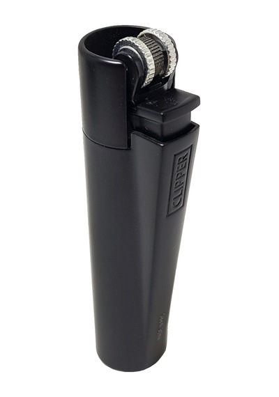 Clipper Metal Çakmak Siyah