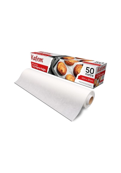 Kafem Yağlı Pişirme Kağıdı 37cm X 50m X 4 Paket Diğer
