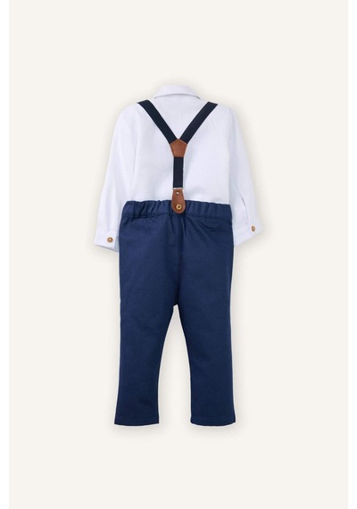 Defacto Erkek Bebek Gabardin 2li Takım G7098a526spwt34 Beyaz-wt34
