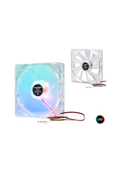 Hadron HDX1502(2513) Ledli Kasa Fanı 12 CM