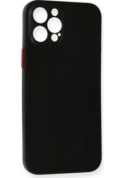 Newface Apple iPhone Uyumlu 12 Pro Kılıf Pp Ultra İnce Kapak Semeglbl - 15 - Siyah