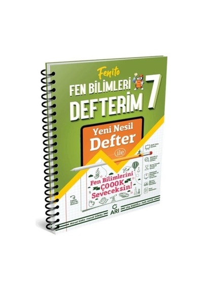 Arı Yayıncılık Fenito Fen Bilimleri Defterim 7. Sınıf