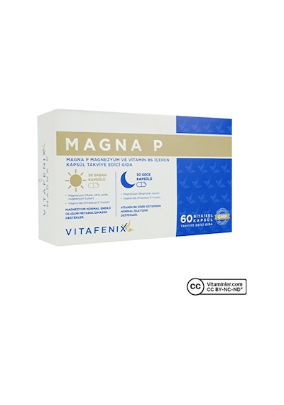 Vitafenix Magna P Magnezyum B6 60 Kapsül