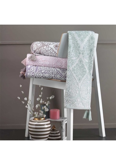 Maxstyle Fresko Yeşil Havlu 50x90 Cm Çok Renkli