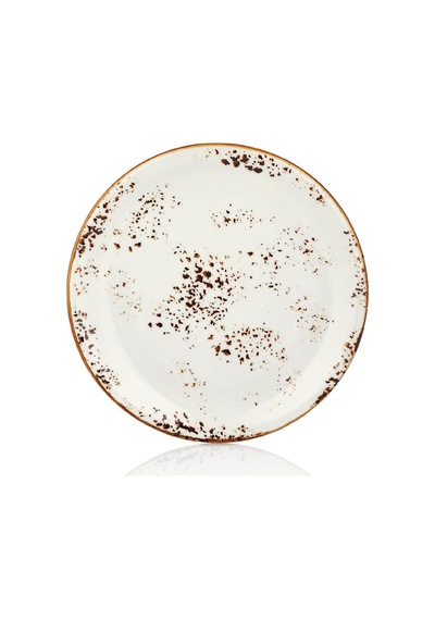 By Bone - Zest - Zt-21-dz - Düz Tabak - 21 Cm - Elegance 12 Adet