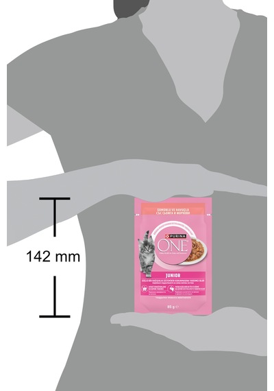 Purina One Junior Tavuklu Yavru Kedi Maması 750 G + Junior Somon Yaş Yavru Kedi Maması 85g
