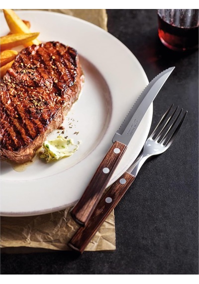 Ayrex Churrasco 21199/905 Çatal, Kaşık, Biftek-steak Bıçağı Seti 24 Lü Kutu Genel