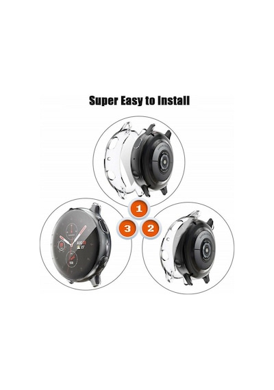 Huawei Watch Gt2 46Mm Silikon Kapak Kılıf Ekran Koruyucu