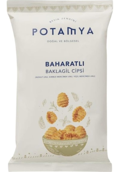 Potamya Baharatlı Baklagil Cipsi 50 Gr X 3 Adet