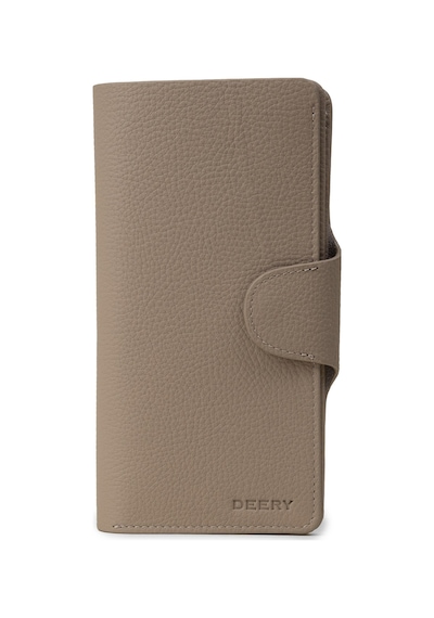 Deery Kadın Hakiki Deri Vizon Dikey Cüzdan - 00805zvznz01