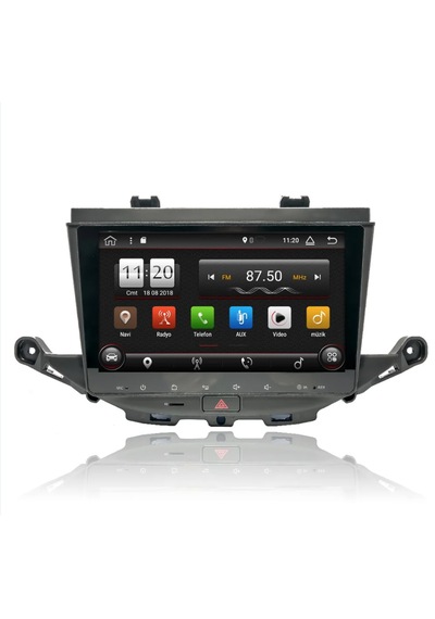 Foxus Opel Astra K 2015+ 4gb Ram 64gb Hafıza Android Dokunmatik Ekran Oto Teyp - Carplay Wifi Gps Bluetooth Kamera Destekli Oem