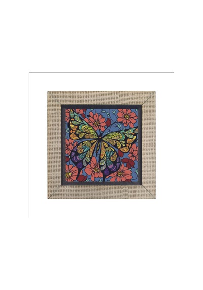 Kelebek Baskılı Mdf Magnet 7x7 316