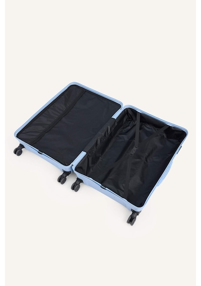 Defacto Unisex Sert Kapaklı Büyük Boy Valiz H2407axnsbe814 Mavi-be814