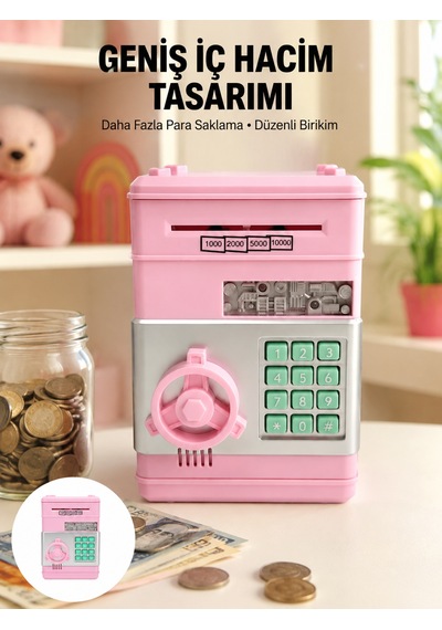Sam53 Number Bank Pembe - Bayi Depom Diğer