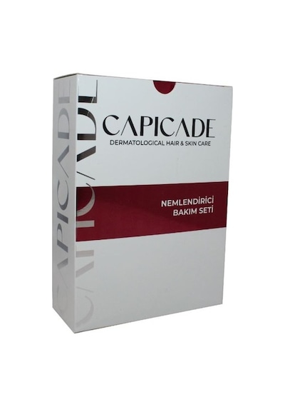 Capicade Nemlendirici Yüz Kremi 50 ML + Nemlendirici Yüz ve Vücut Losyonu 220 ML