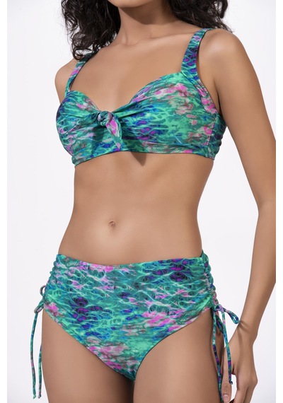 Endeep Kadın Büyük Beden Balenli Destekli Yeşil Mavi Desenli Bikini Takımı Yeşil-mavi Endeep Kadın Büyük Beden Balenli Destekli Yeşil Mavi Desenli Bikini Takımı Yeşil-mavi