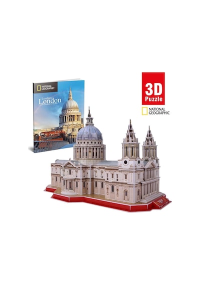 National Geographic 107 Parça 3d Puzzle Aziz Paul Katedrali.