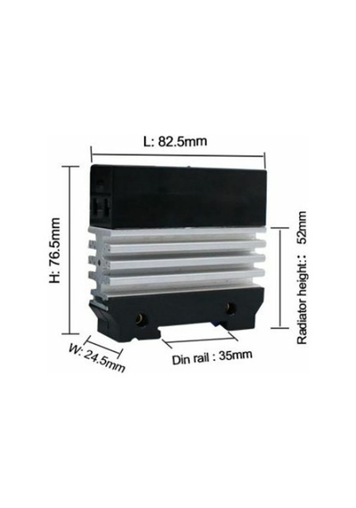 Ray Tipi Soğutuculu 25a Slim Ssr Röle