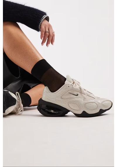 Nike Air Max Muse Desert Sand Cream Sneakar Günlük Spor Ayakkabı Krem 5cm Topuk