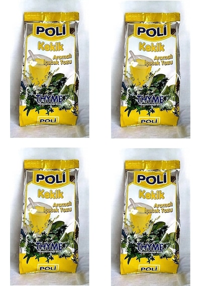Poli Toz İçecek Kekik 300 Gr X 4 Adet 300 G