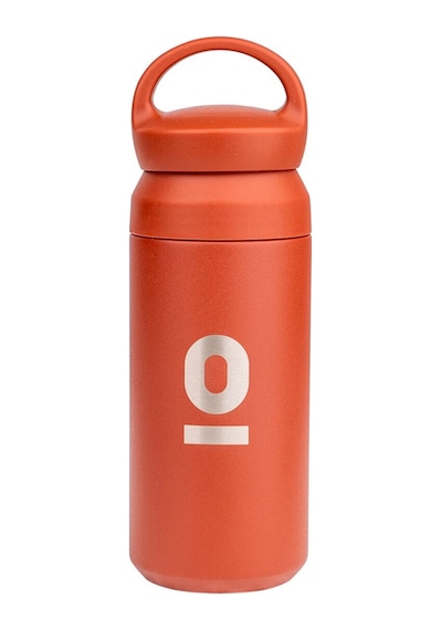 Paslanmaz Çelik Tutacaklı Kırmızı Termos 350 ML No:34