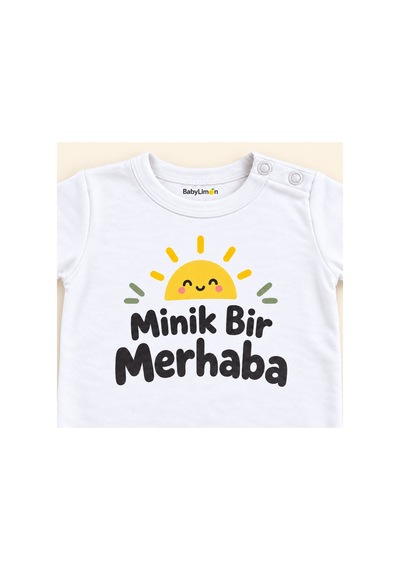 Babylimon Minik Bir Merhaba Beyaz Kısa Kollu Çıtçıtlı Bebek Zıbını Beyaz - Minik Bir Merhaba - 928161968 Beyaz - Minik Bir Merhaba Babylimon Minik Bir Merhaba Beyaz Kısa Kollu Çıtçıtlı Bebek Zıbını Beyaz - Minik Bir Merhaba - 928161968 Beyaz - Minik Bir Merhaba