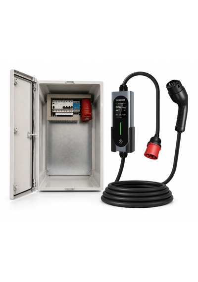 Schoner 22kw Şarj İstasyonu Ve Pano Seti 22kw Şarj İstasyonu Ve Panosu