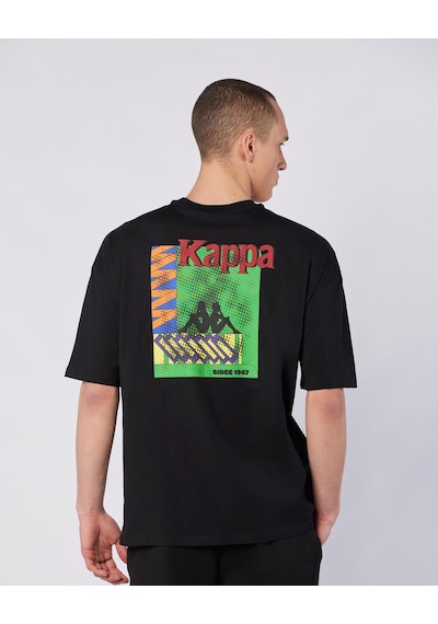 Kappa Forit Tee Erkek Siyah Comfort Tişört