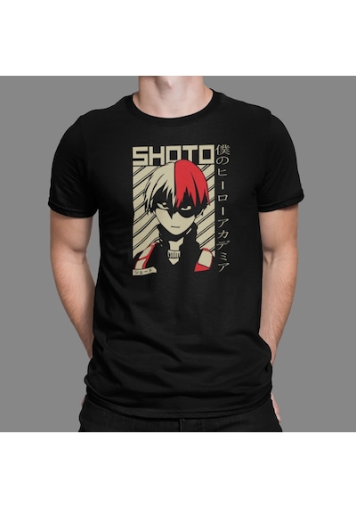 Anime My Hero Tshirt Bisiklet Yaka (551243807)
