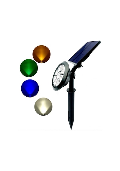 18w Led Solar Kazıklı Çim Armatür Cata Güneş Enerjili Led Işık Çim Lambası Bahçe Ağaç Çalı Duvar Aydınla Diğer