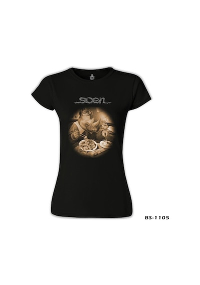 Soen - Tellurian Siyah Bayan Tshirt