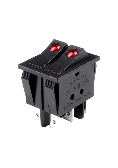 Powermaster Ic-102 İkili Işıklı Mercekli Anahtar