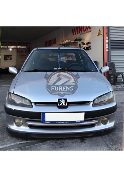 Peugeot 106 1991-2004 Uyumlu H Lip Esnek Ön Lip 2 Parça Karlık Ön Ek Tampon Altı Dill