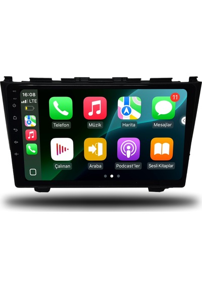 Caros Honda Crv 2007-2012 Uyumlu Android Multimedya 1gb Ram 16gb Hafıza 9"