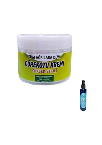 Çörek Otu Kremi + 100 Ml / Rekza Çilekli Vücut Masaj Bakım Yağı 125 Ml
