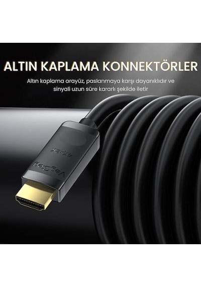 4k 30hz Mini Displayport To Hdmı Dönüştürücü Kablo 1.5 Metre