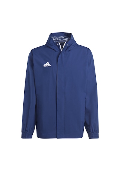 Adidas Ent22 Aw Jkt Erkek Futbol Antrenman Yağmurluk Ik4011 Mavi 001
