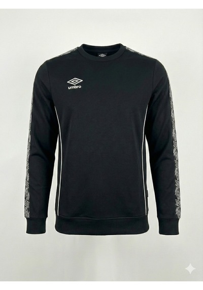 Umbro Siyah Erkek Spor Sweatshirt - Fc0208 Siyah