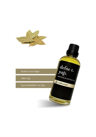Sabunal Defne Tohumu Yağı 100 ML - Doğal Saç ve Cilt Bakım Yağı