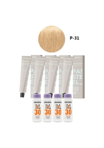 Alberobello Oksidan+ındola Pcc Saç Boyası 60 Ml. 4'er Adet