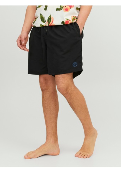 Jack&jones Plus Erkek Regular Fit Şort - Minimalist Yaz Şortu Siyah Jack&jones Plus Erkek Regular Fit Şort - Minimalist Yaz Şortu Siyah