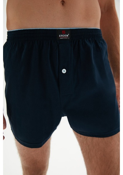 Erdem Lacivert Penye Boxer 1400 Lacivert